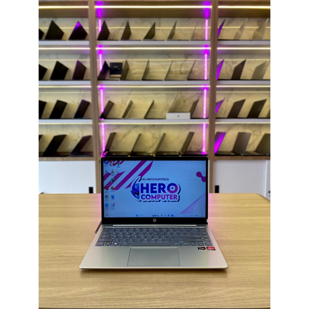 Laptop HP 14 EM0014AU, AMD Ryzen 3 7320 (8/512)