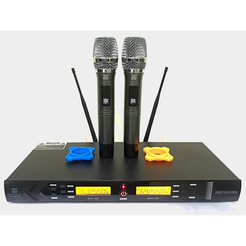 Microphone Wireless VXT EW-900 UHF Dual Handheld