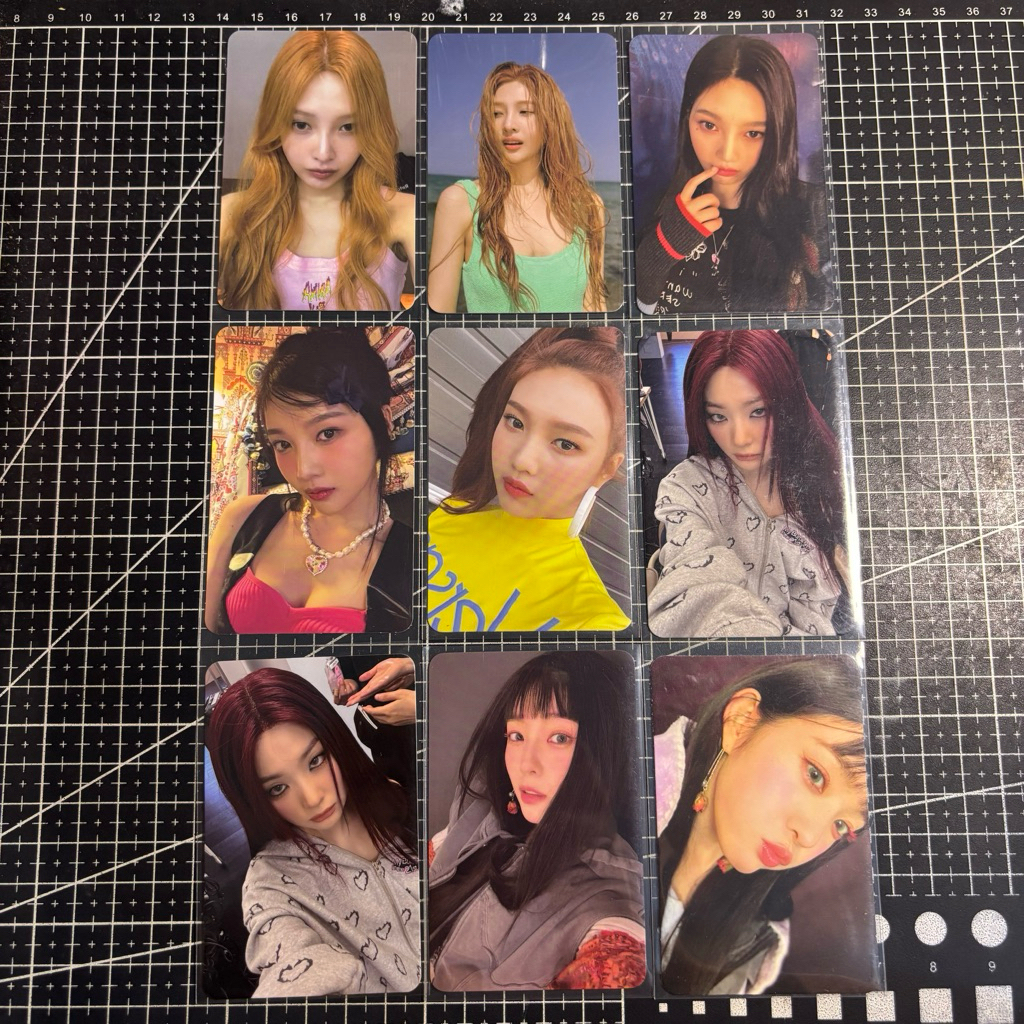 PC PHOTOCARD RED VELVET SEULGI ACCIDENTALLY ON PURPOSE, IRENE QQ PHOTOBOOK PB LIKE A FLOWER BIRTHDAY