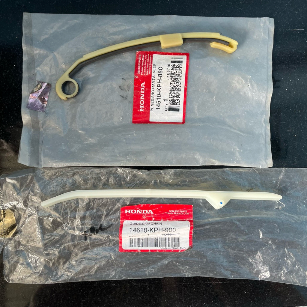 karet lidah tensioner Atas bawah Honda Karisma Supra X 125 Original 100% Nos Thailand