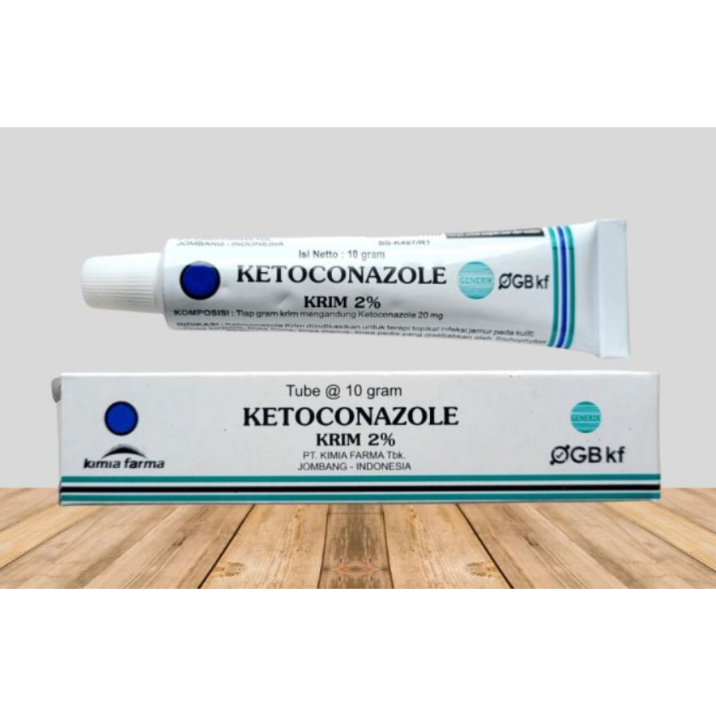 Ketokonazol Krim 2% 10 gr Kimia Farma-Obat gatal