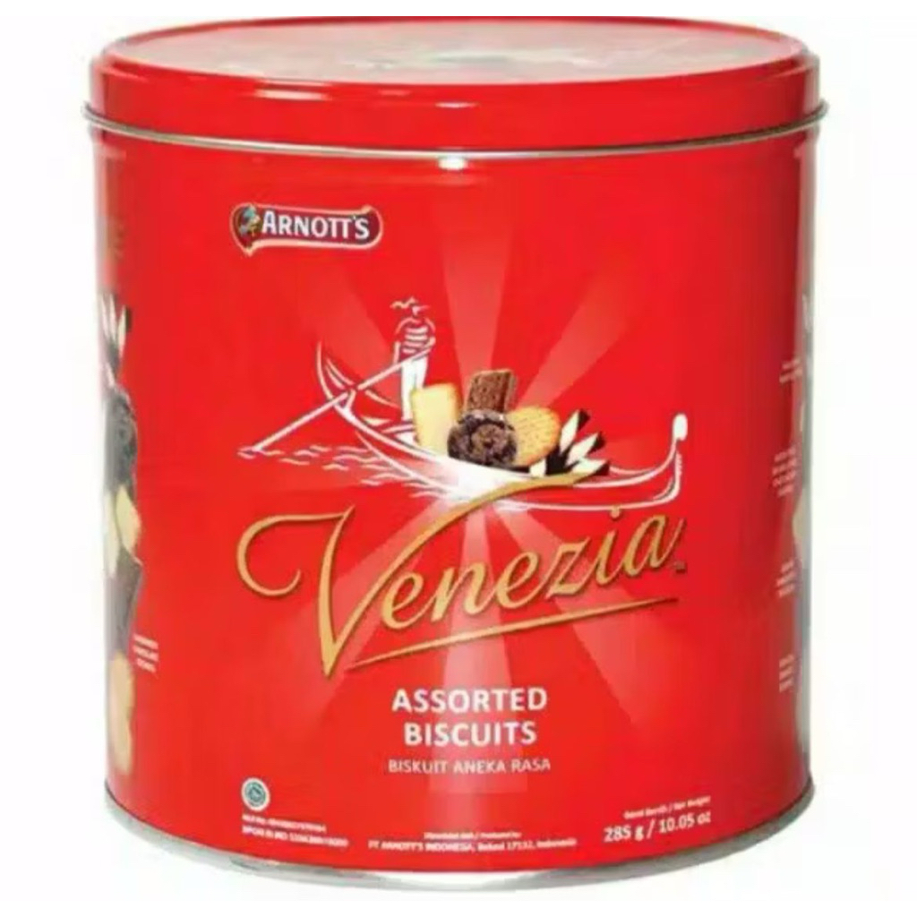 ARNOTTS BISCUIT VENEZIA BIskuit coklat kaleng bisa cod ready stock grosir