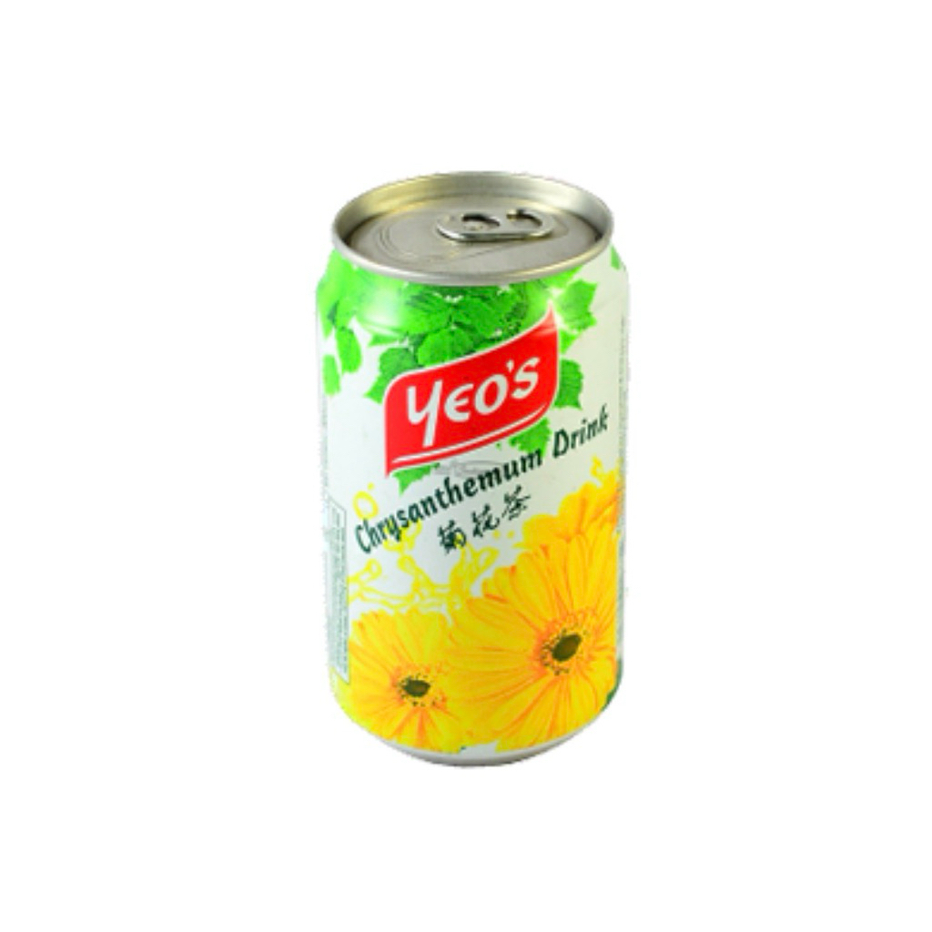 YEO'S Drink Chrysanthemum Kaleng 300ml - 1 Pack 24 Kaleng.