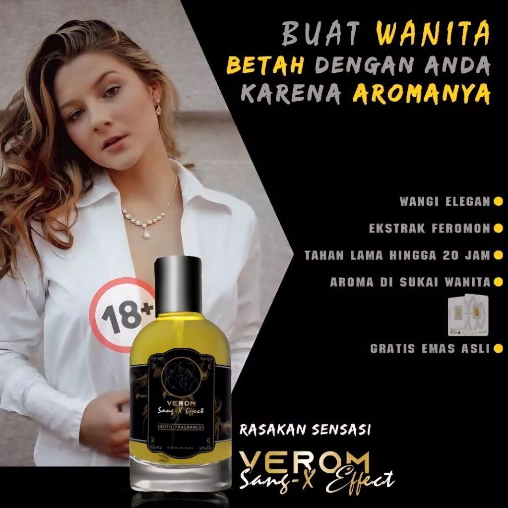 Parfum Viral No 1 Parfum Verom Sang-X Effect - Parfum Pria Limited Edition EDP Parfum Pria Pemikat W
