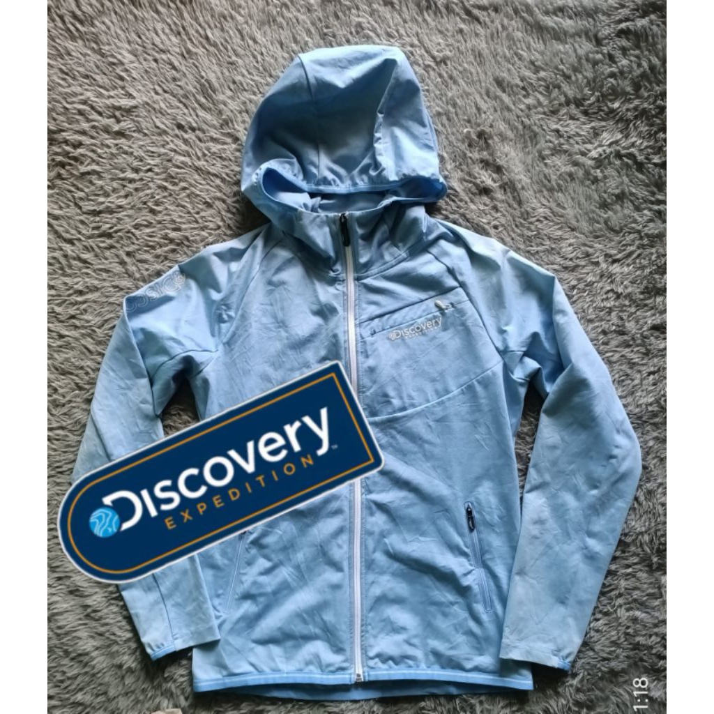 tracktop gunung hoodie DISCOVERY shofsel