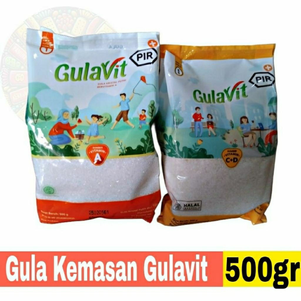 GULAVIT KEMASAN 500 GRAM KARTON ISI 40