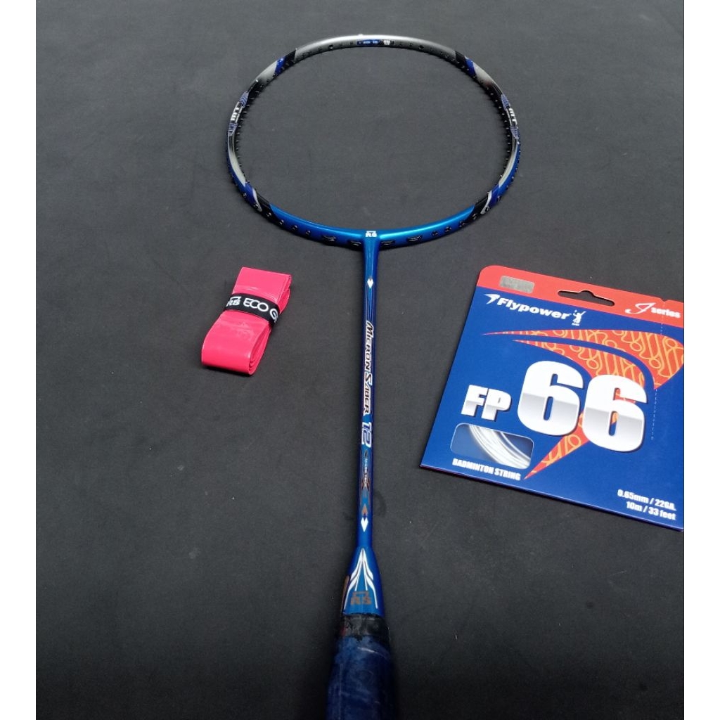 Raket badminton bulutangkis bekas second original RS micron saber 12