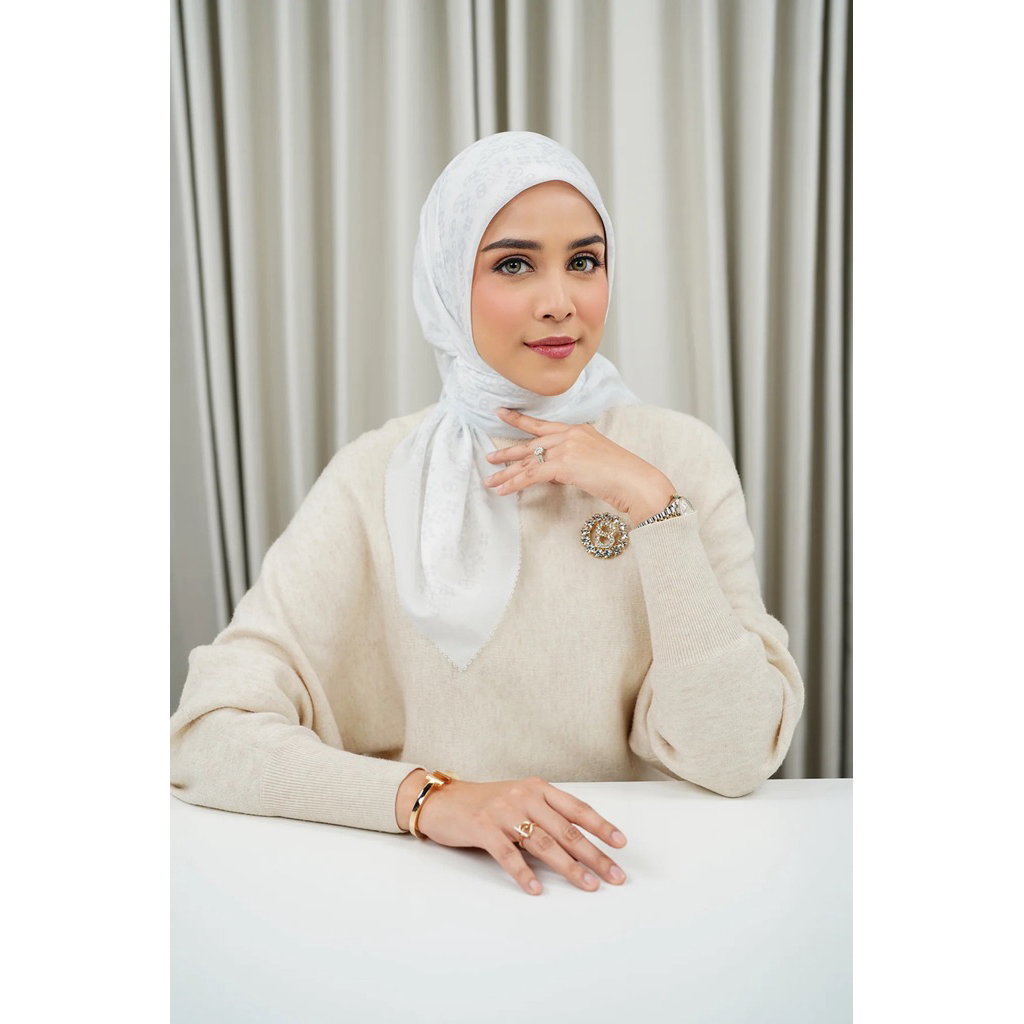 Buttonscarves Monogram Scramble Square