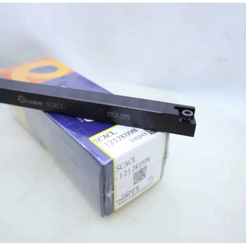 SCACL 1212K09N Holder bubut Kiri SCACL 1212K09 Merk ECHAIN Taiwan baru