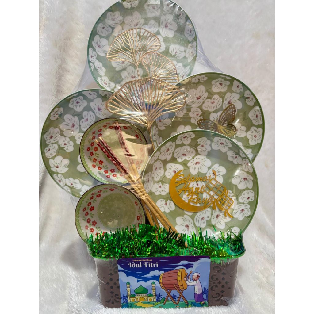 Hampers Piring Keramik Lebaran