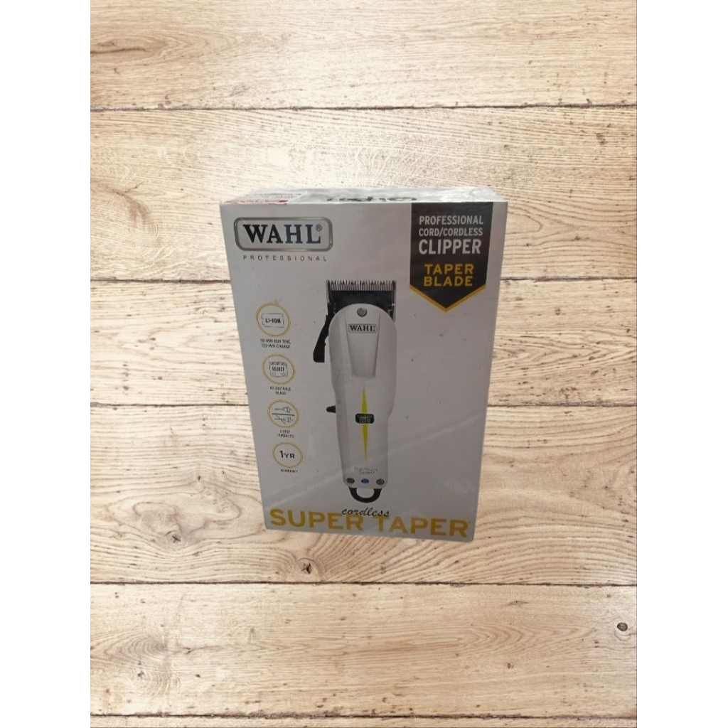 Ketam Mesin Cukur Rambut Wahl Super Taper Professional Cordless