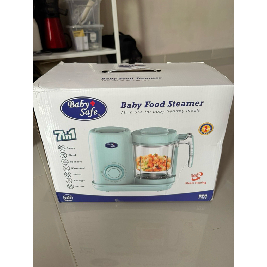 preloved like new baby safe food steamer / food processor