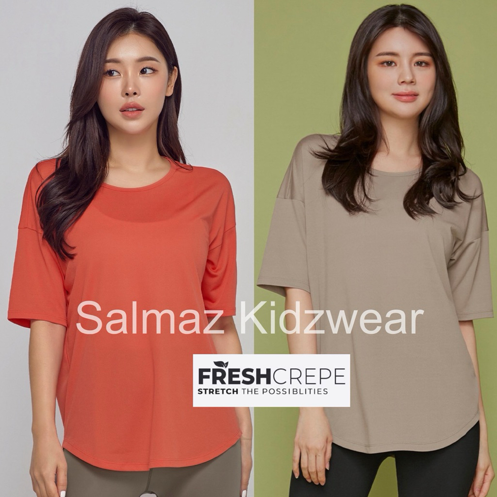 Kaos Wanita Dewasa STL Quick Dry Polyester.