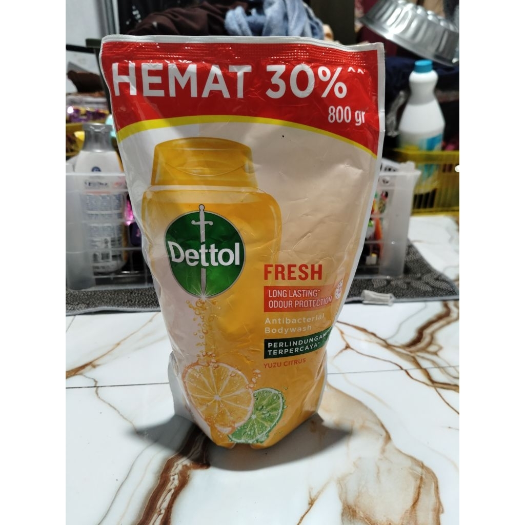 sabun mandi cair dettol 720/800ml