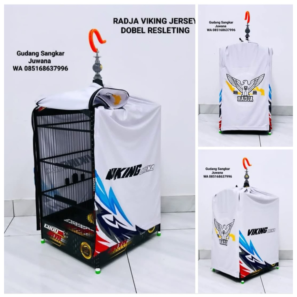 Kerodong Jersey Radja viking arena dobel Resleting. Kotak no 2