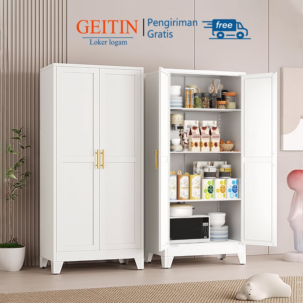 Lemari logam rumah tangga,lemari besi loker,Tidurlemari minimalis,rak buku