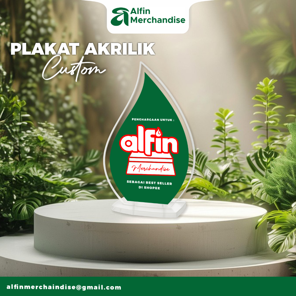 Plakat Akrilik Custom Print UV Flatbed / Plakat Wisuda Custom