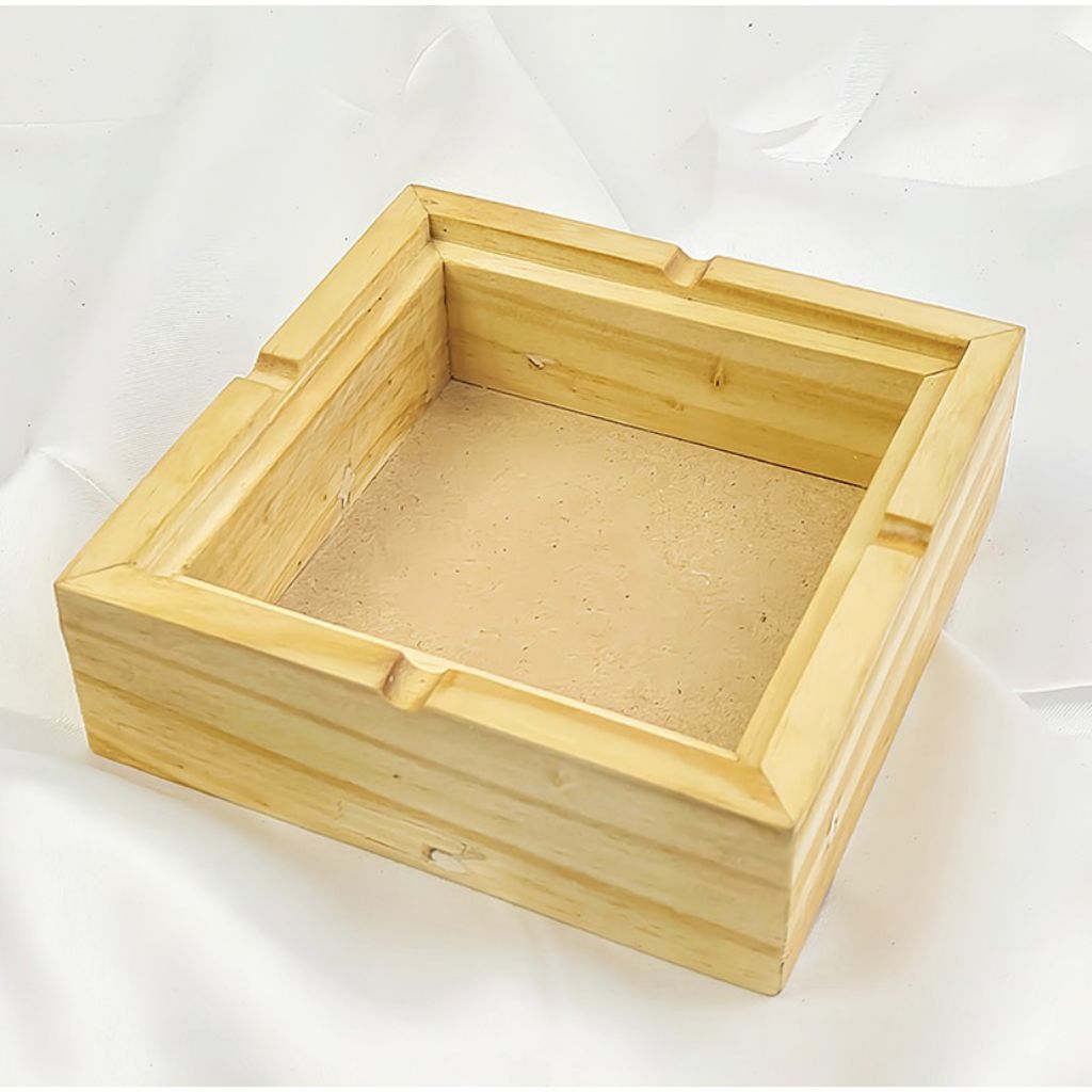 Asbak Minimalis Asbak Kayu Kotak Asbak Kayu Ukir Asbak Kayu Bulat