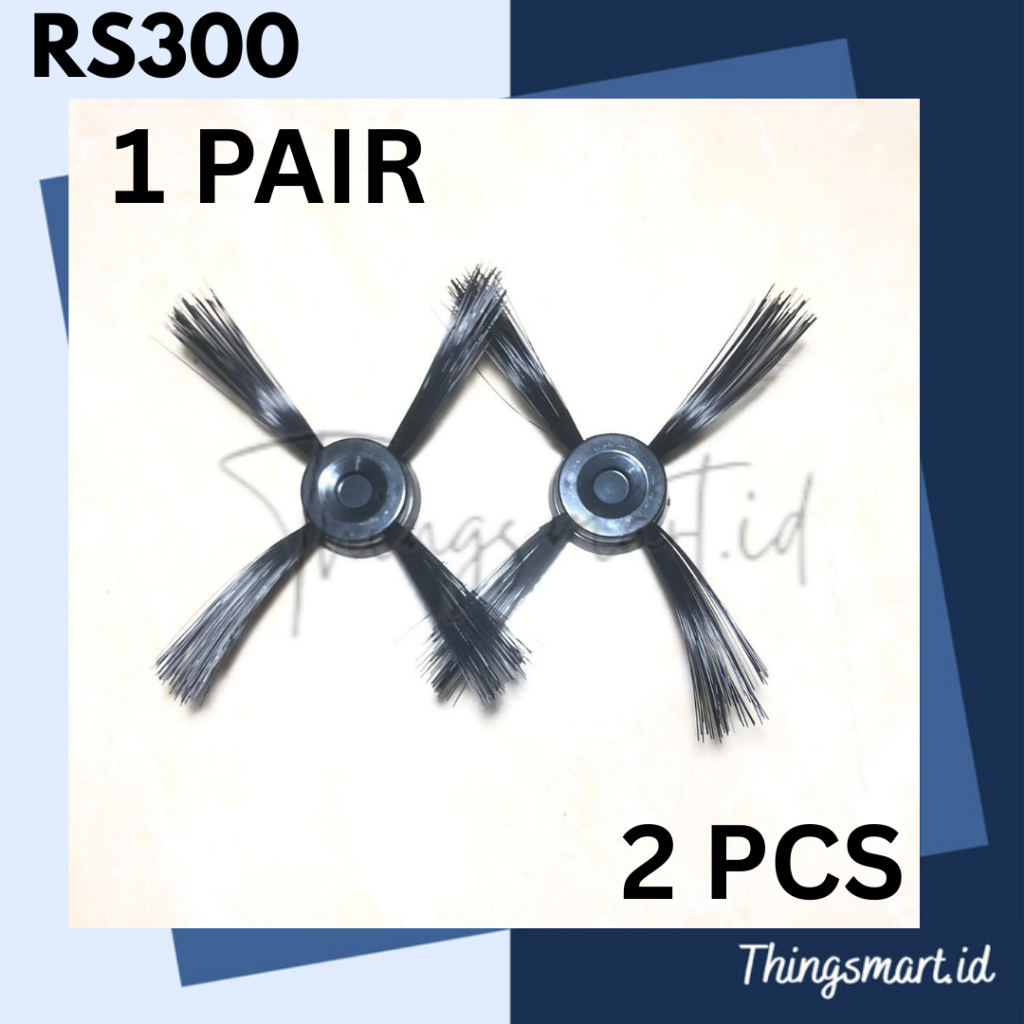 RS300 Side Brush Tipe Rs300 Model 3 Sikat Samping Menyapu Lantai Spare Part Of Robot Vacuum Cleaners