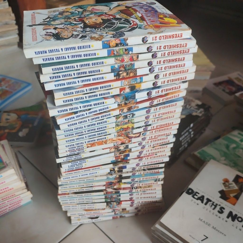 Komik Eyeshield 21 Fullset tamat 1-37 original preloved set ke 3