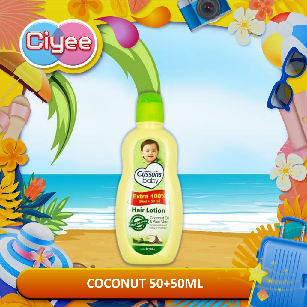 Cussons Baby Shampoo 50ML + 50ML -Shampoo Bayi
