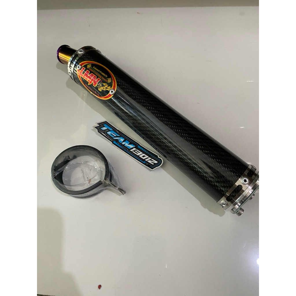 LMN SELENSER SILENSER KNALPOT LMN CARBON ORIGINAL THAILAND