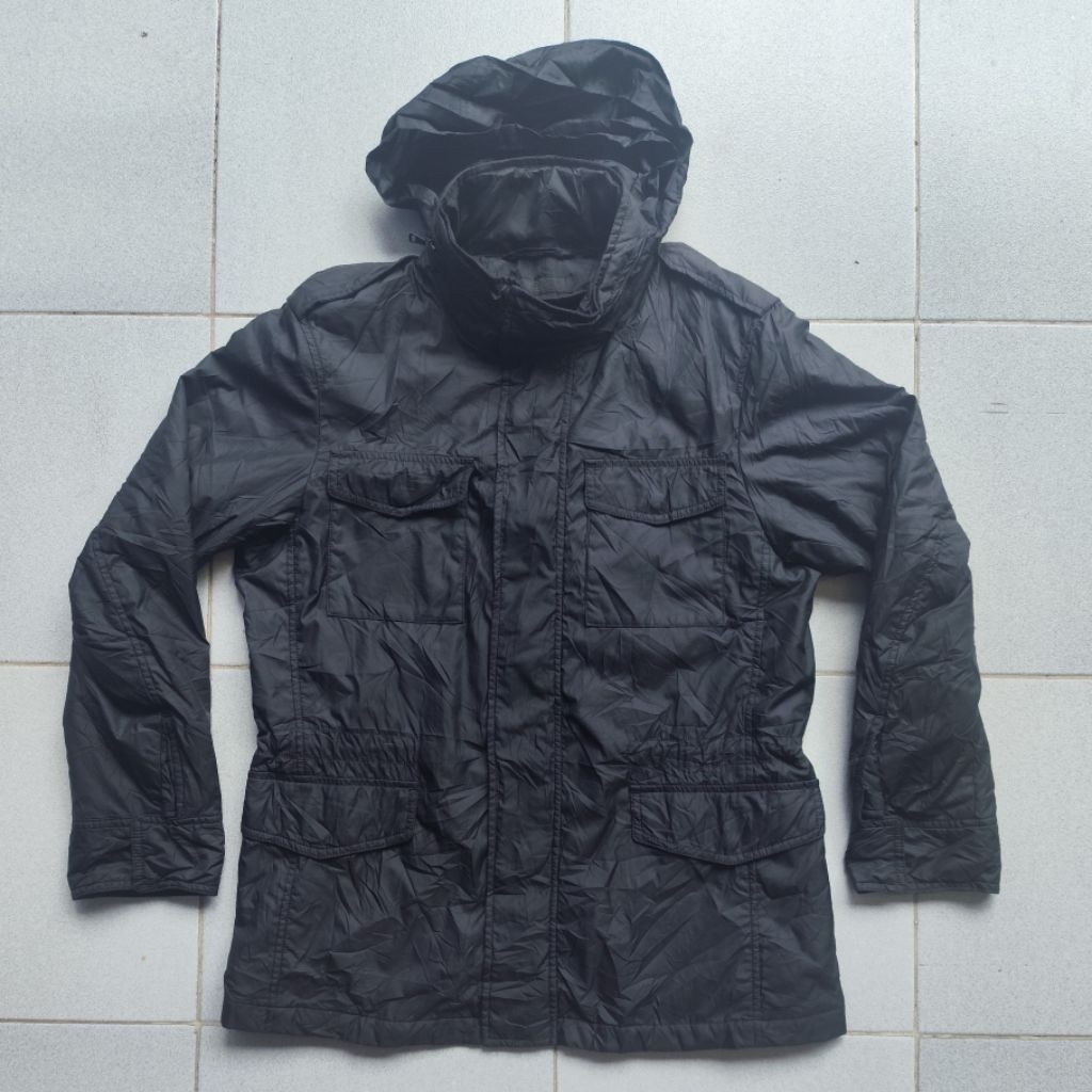 uniqlo m65 parachute black jacket M