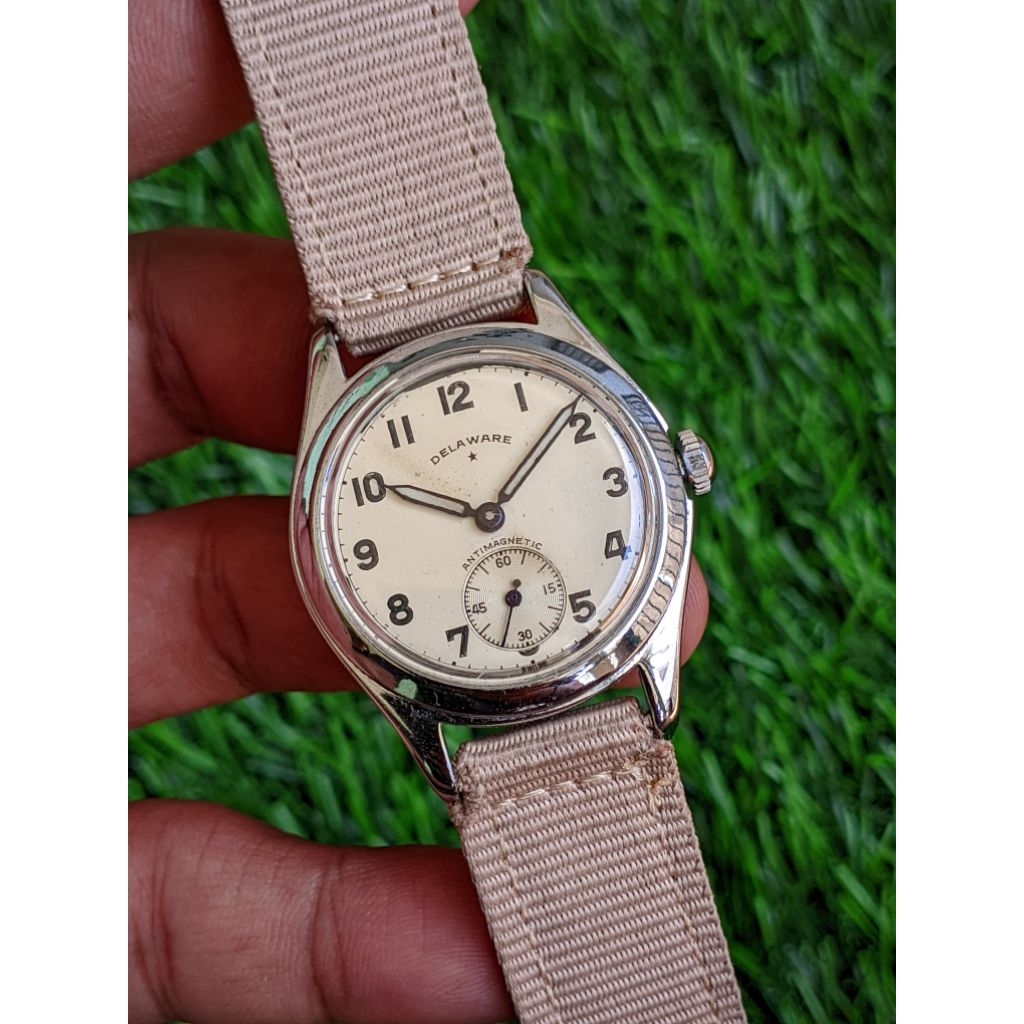 Jam Tangan Military Vintage Delaware manual winding