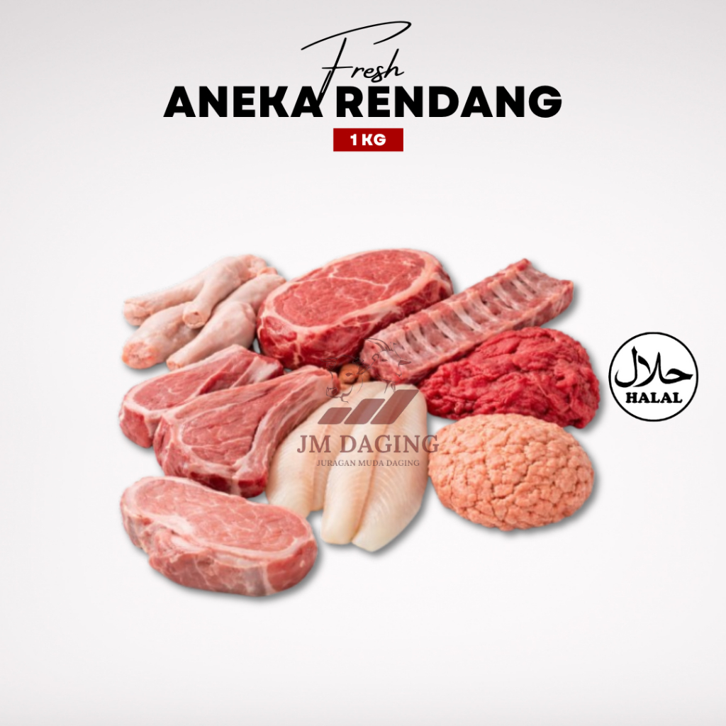 Daging Rendang / Beef Slice / Shortplate Slice / Daging Rawon / Daging Giling Sapi / Iga Sapi / Paru