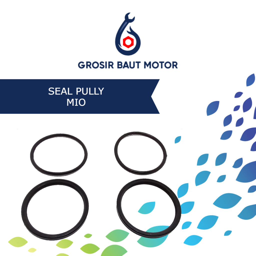 MP Seal Pully Puli Secondary + Oring Mio Sporty Set Sil Puli Pully O ring Karet