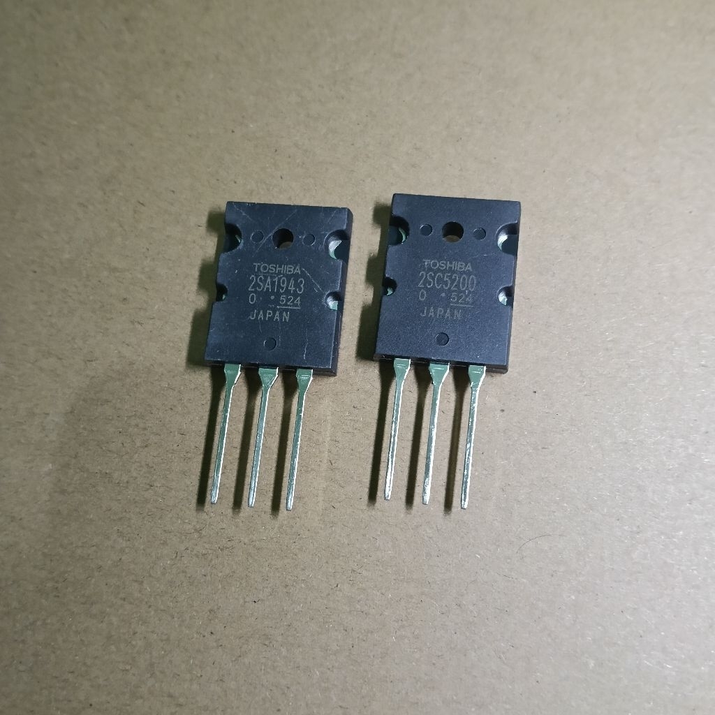 TRANSISTOR POWER TOSHIBA A1943 C 5200 SERI 524