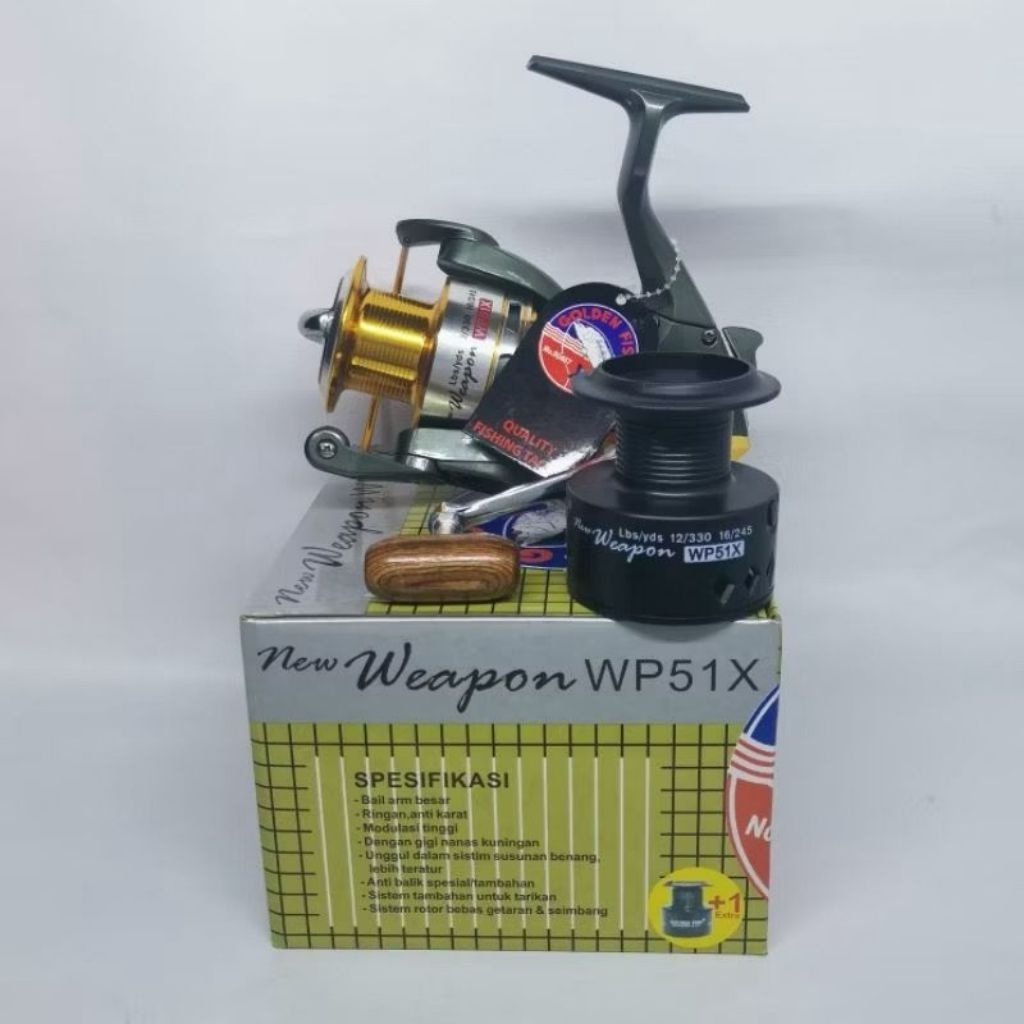 REEL GOLDEN FISH WEAPON WP 51X