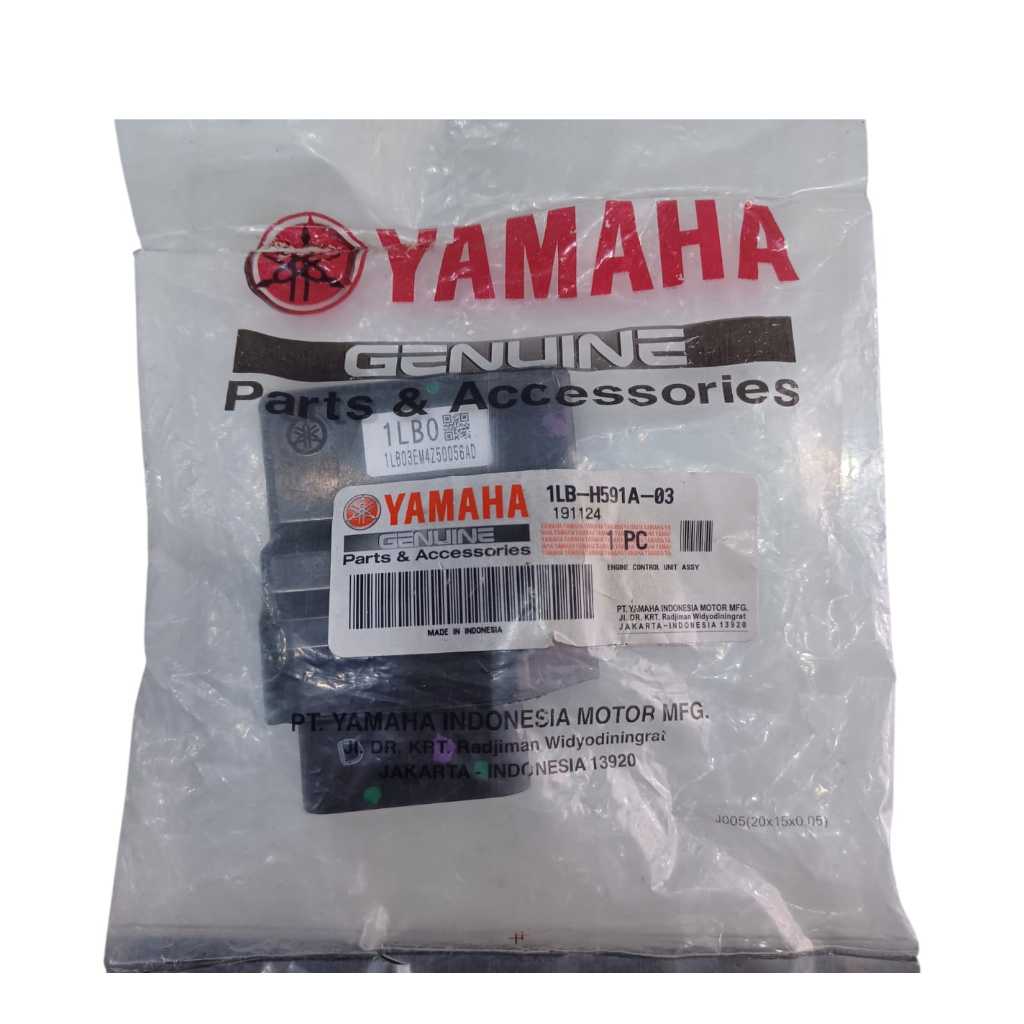 ECU atau CDI Asli Yamaha 1LB-H591A-03 Motor Yamaha Xeon RC, Fino FI (125cc), dan GT 125 Performa Sta