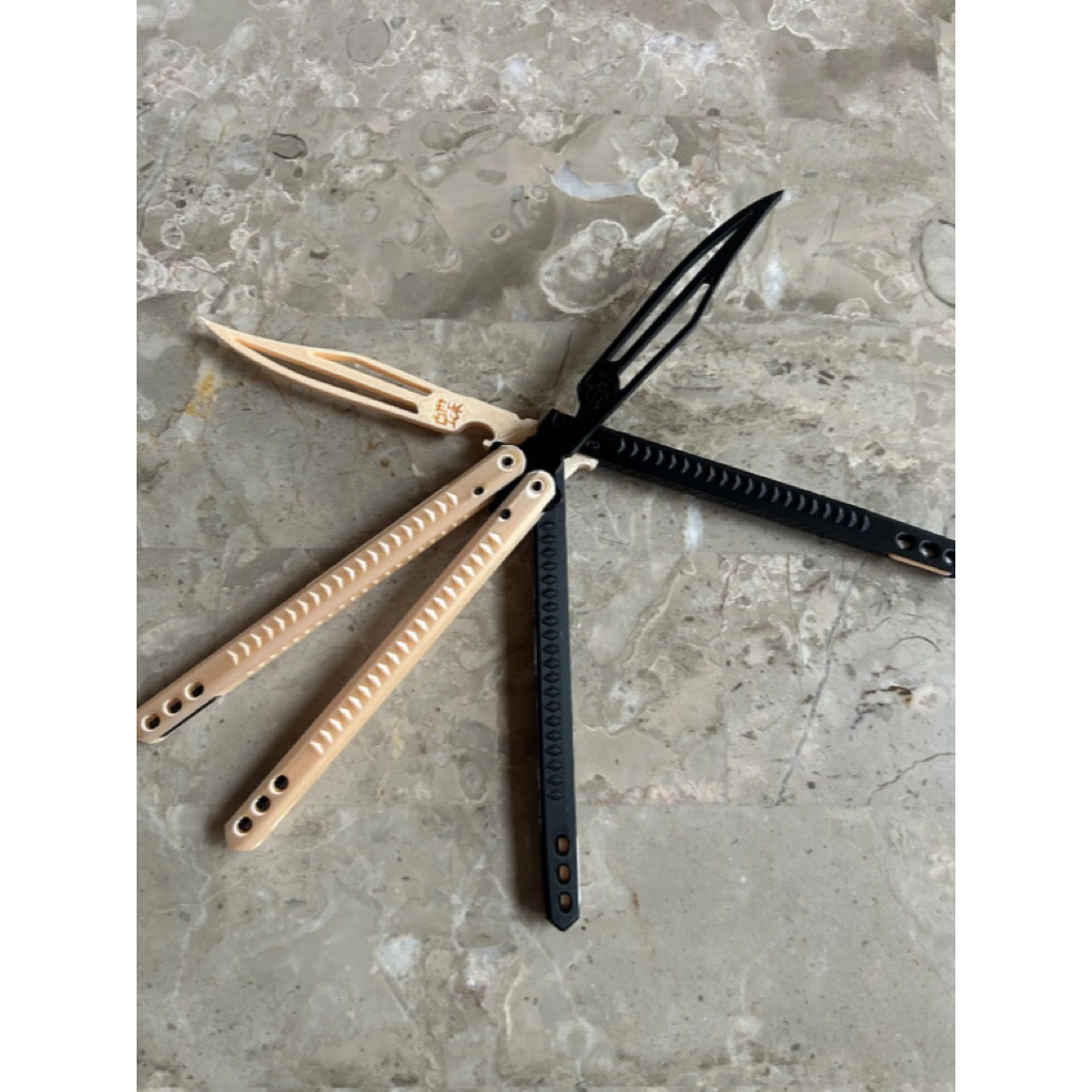 Balisong trainer | Nabalis vulp inspired balisong