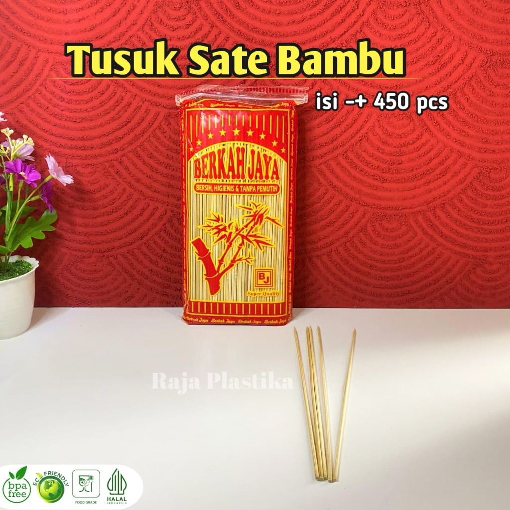 Tusuk Sate Bambu Premium | Tusuk pentol | Tusuk Cilok