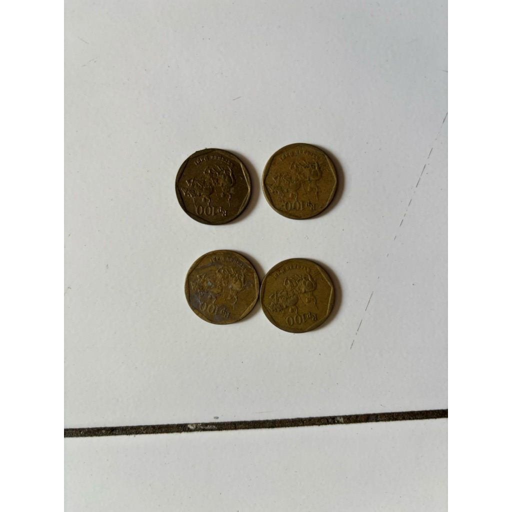 Uang Kuno 100 perak