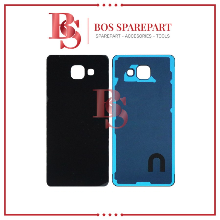 TUTUP BELAKANG SAMSUNG  A510 / A5 2016 BLACK / BACK DOOR / BACK COVER