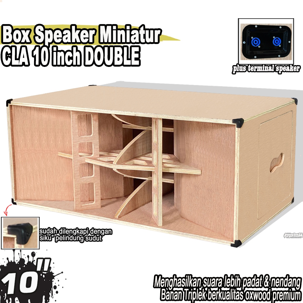 Box Speaker Miniatur CLA 10 INCH