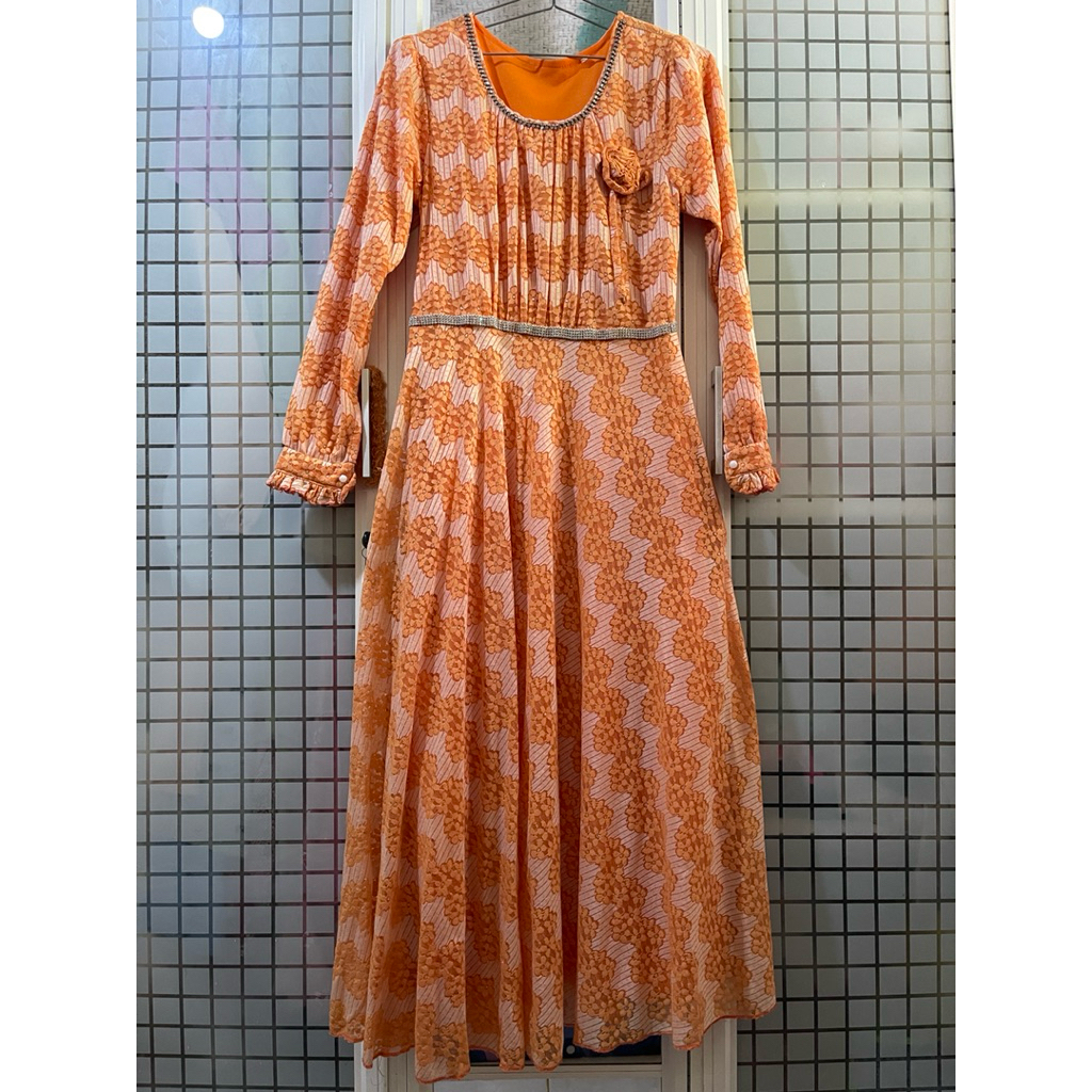 preloved gamis brokat