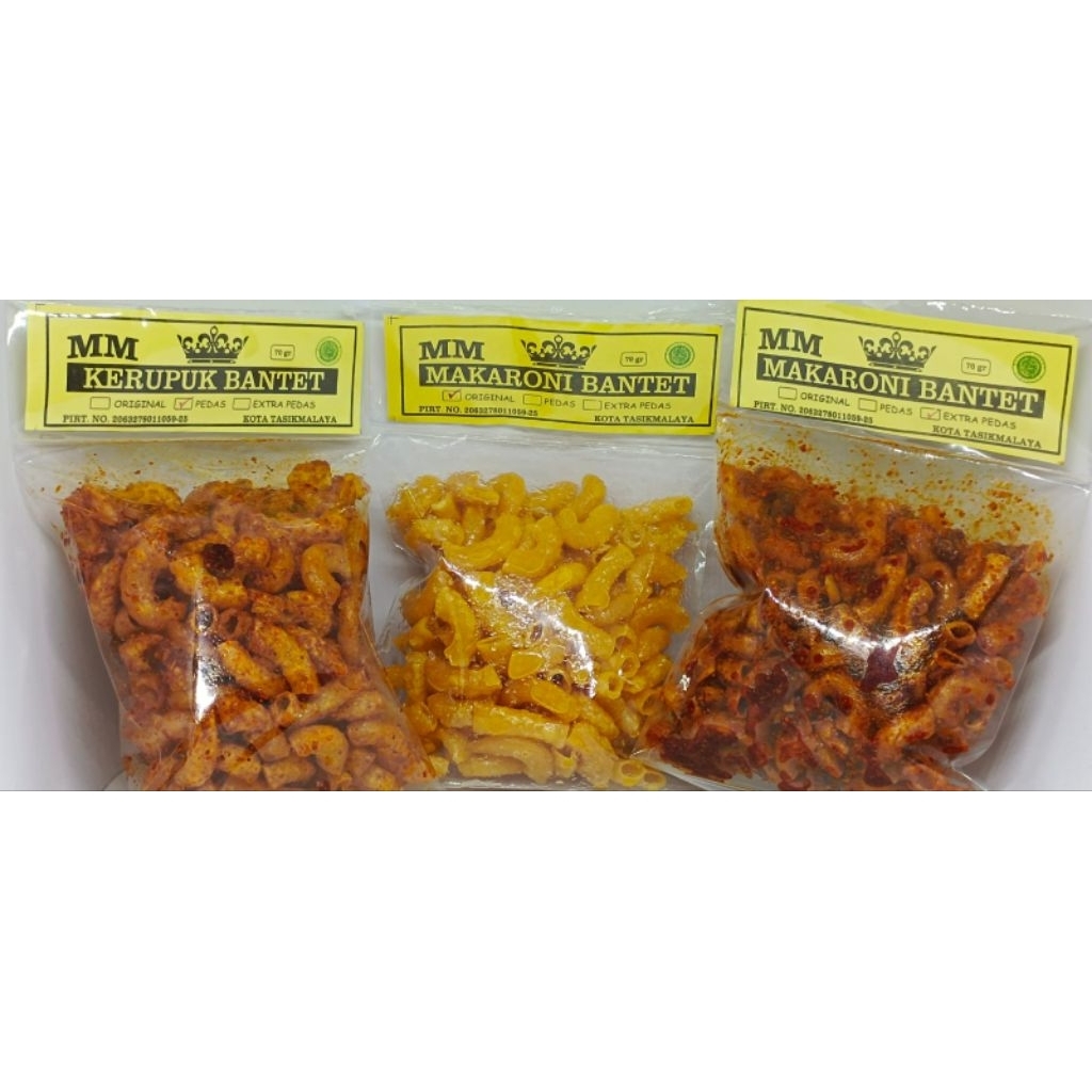 makaroni cikruh/bantet/bantet mm Tasikmalaya/camilan pedas