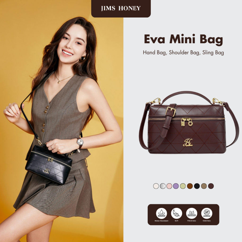 JIMS HONEY Tas Selempang Wanita EVA MINI BAG Tas Lebaran Terbaru 2025 Official Store Sling Bag Cewek