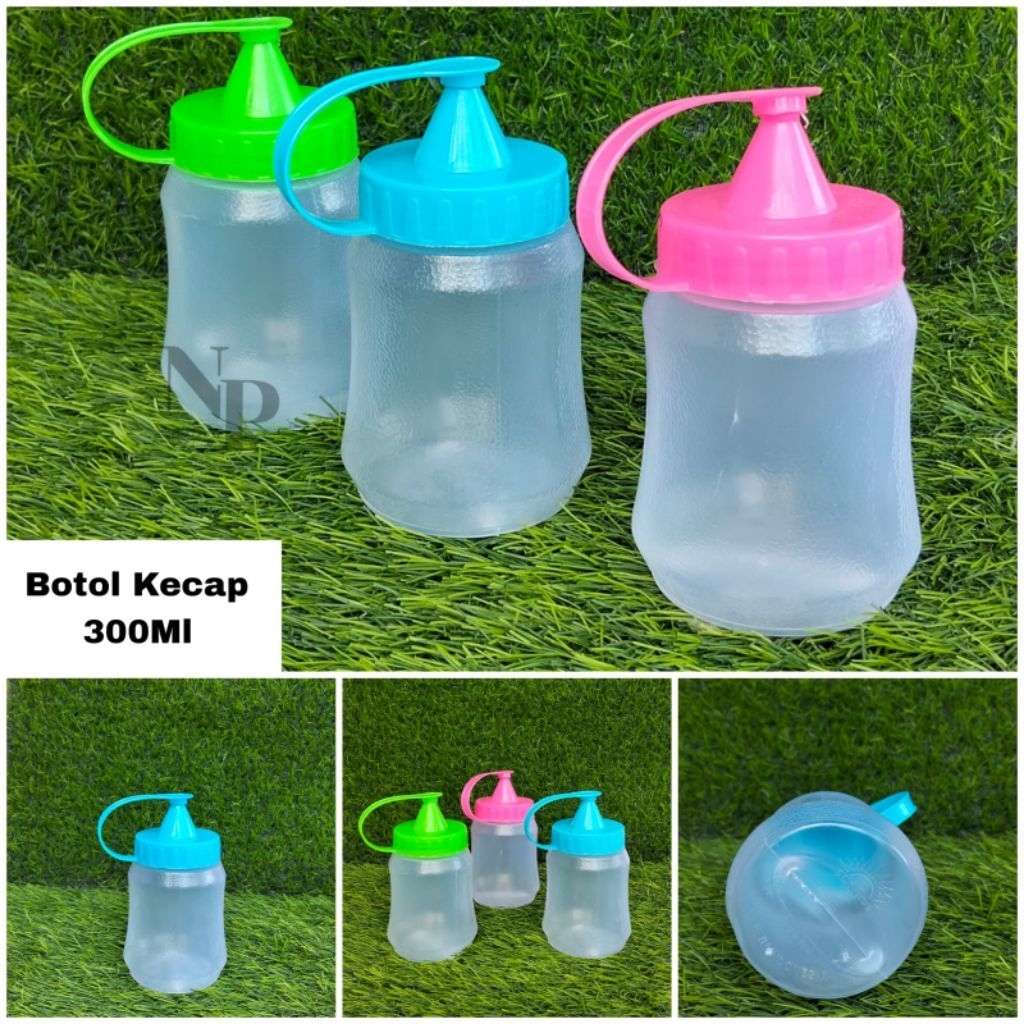 Botol Kecap Plastik 300ml