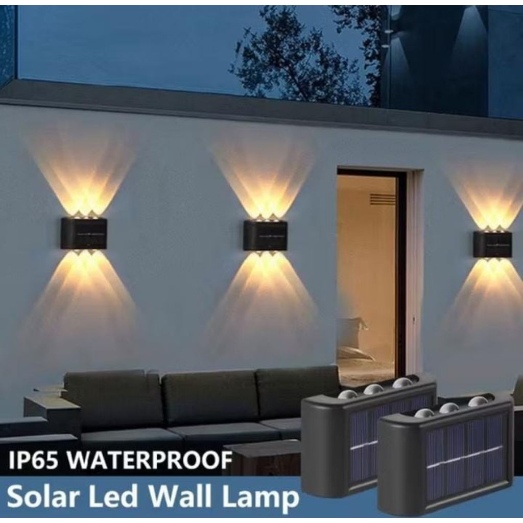 Lampu Dinding Outdoor/Lampu Dinding Tenaga Surya Anti air