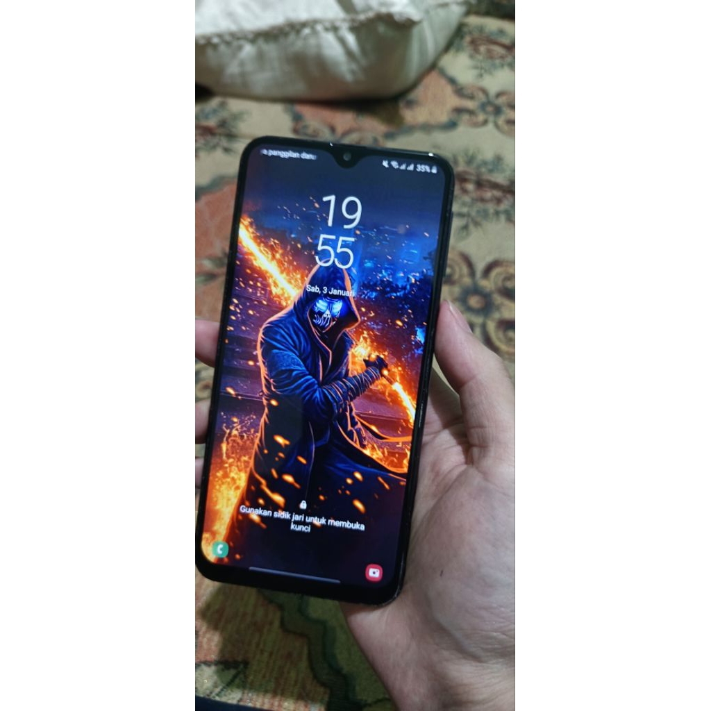 Samsung M20 3/32 bekas (Hp bekas)