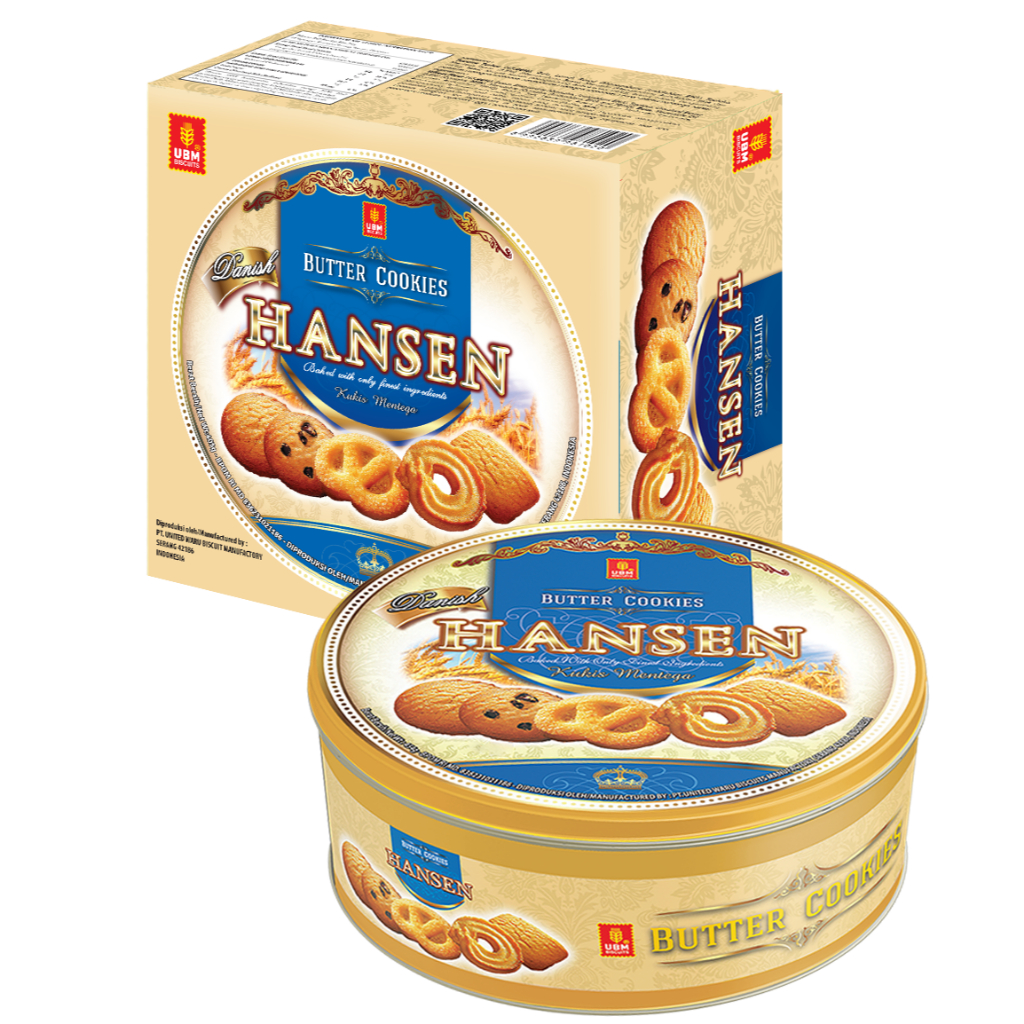 UBM Biscuit HANSEN 405g Bikuit Butter Cookies