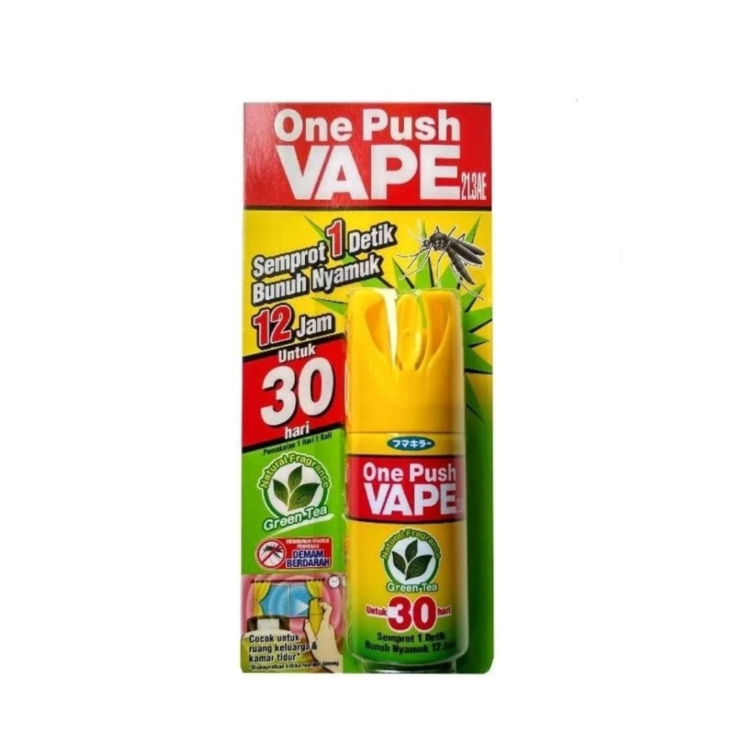 1&2 PCS FUMAKILLA ONE PUSH VAPE 30HARI