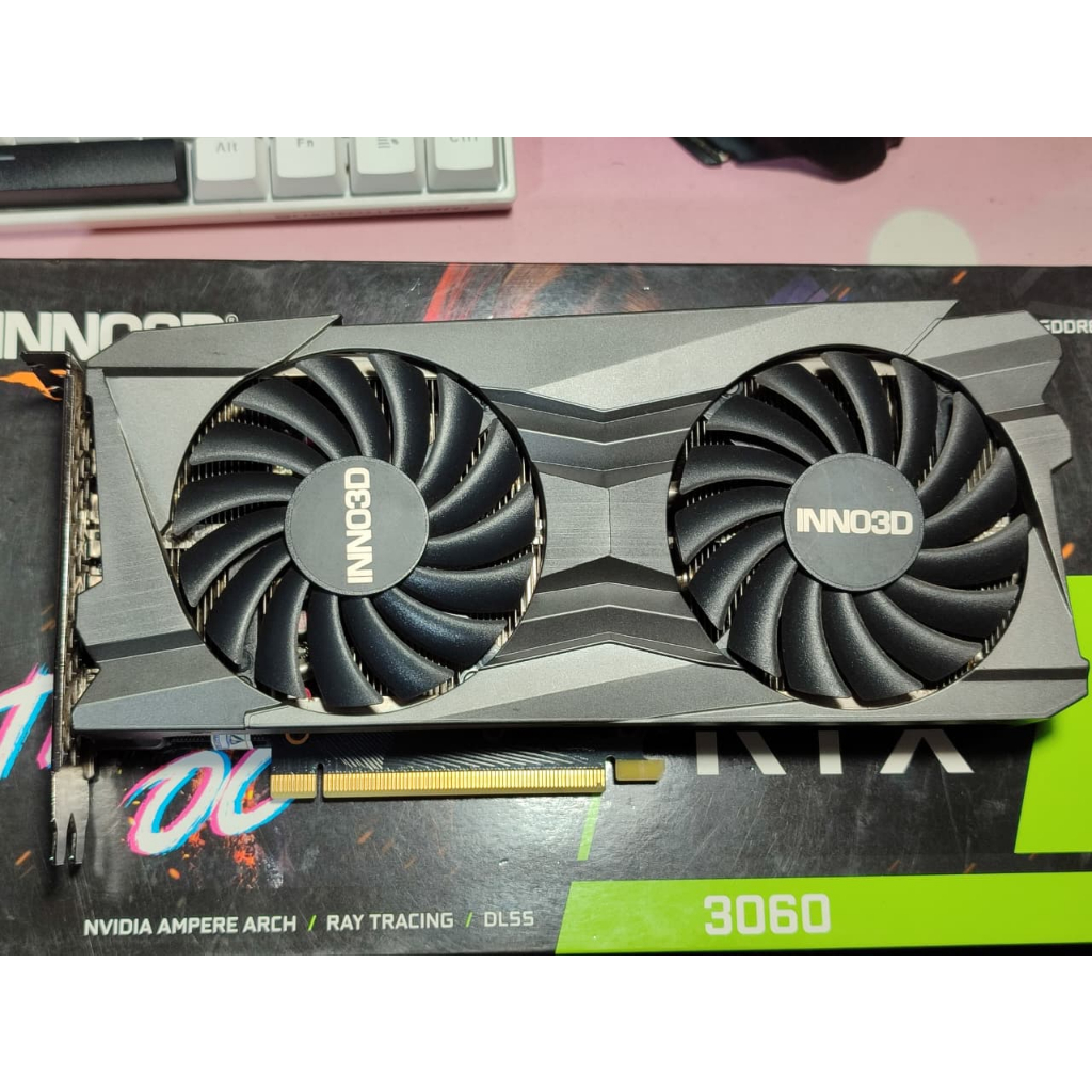 VGA INNO3D GEFORCE RTX 3060 Twin X2 DUAL FAN OC 12GB GDDR6 NON LHR