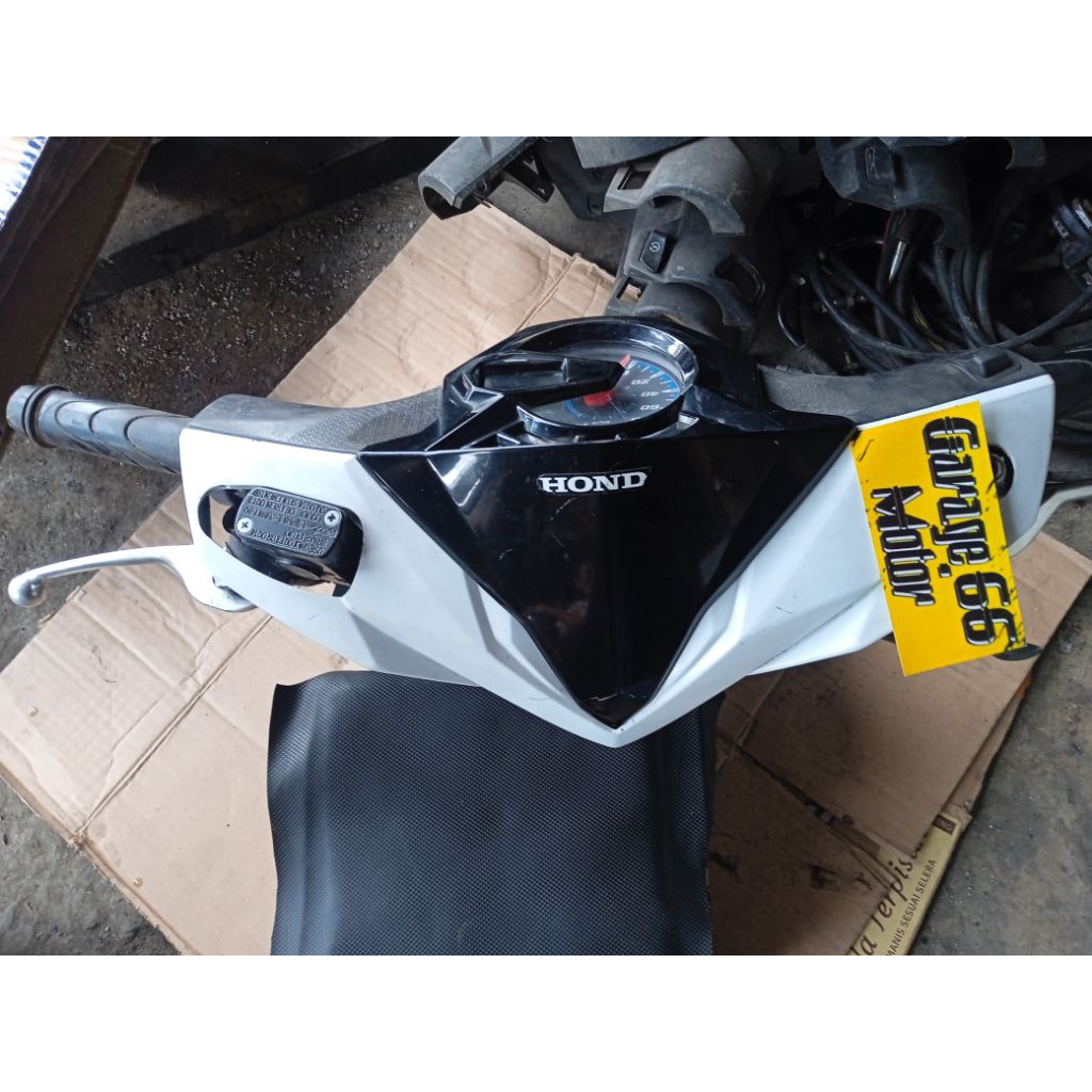 STANG STIR BATOK DEPAN BEAT DELUXE BEAT LED FULSHET 2020-2025 ORIGINAL COPOTAN