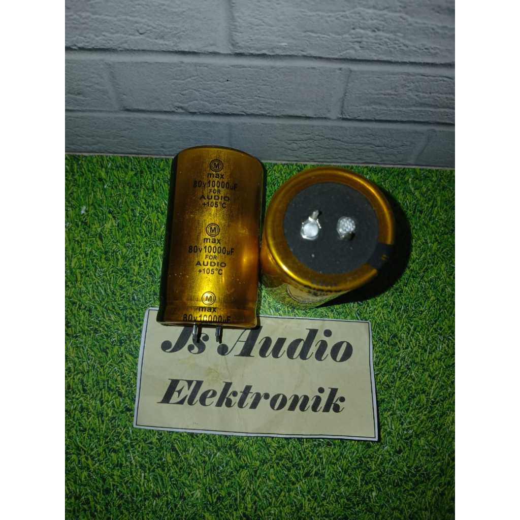 Elco 10000uf 80v MAX Gold original elko max