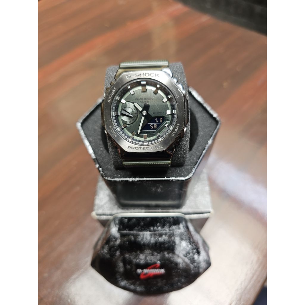 ORIGINAL RESMI G-SHOCK GM-2100B3A